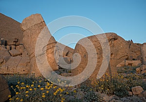 Apollo and Ptah Gods on Nemrut Dag photo