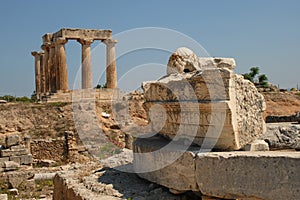 Apollo Temple, Corinth photo