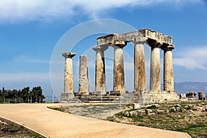 Apollo temple Greece