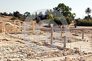 Apollo Temple and ruins at Amathus