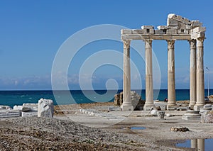 Apollon Temple in Antalya photo