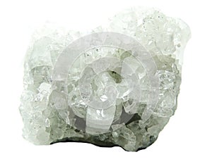 Apophyllite geode geological crystals