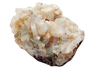 Apophyllite with stilbite geode geological crystals photo