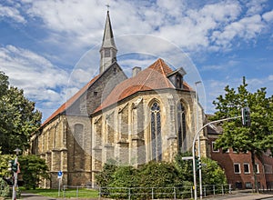 Apostel church in the historical center of Munster