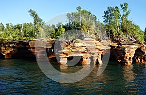 Apostle Islands cave