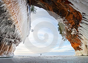 Apostle Islands Ice Caves, Winter