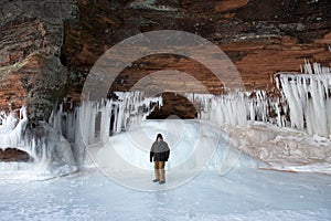 Apostle Islands Ice Caves, Winter Landscape