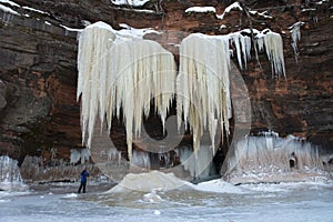 Apostle Islands Ice Caves, Winter Season