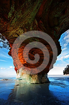 Apostle Islands Ice Caves Wisconsin