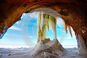 Apostle Islands Ice Caves Wisconsin