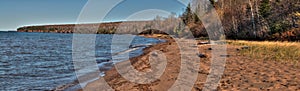 The Apostle Islands National Lake Shore are a popular Tourist Destination on Lake Superior in Wisconsin