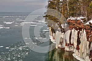The Apostle Islands National Lake Shore are a popular Tourist Destination on Lake Superior in Wisconsin