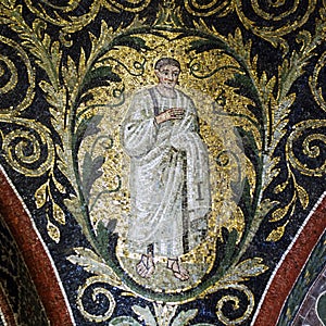 Apostle mosaic detail