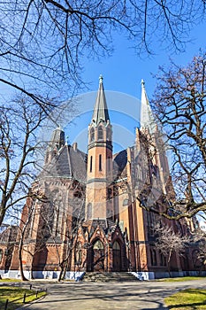 Apostle Paulus Church in Schoeneberg district of Berlin, Germany