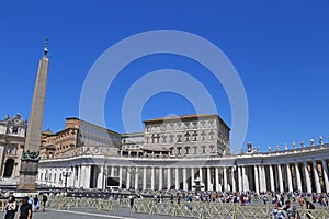 The Apostolic Palace in Vatican city