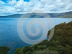 Apoyo lagoon in Nicaragua photo