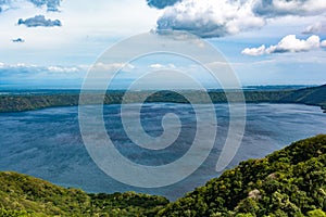Apoyo Lagoon in tropical Nicaragua photo