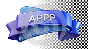 App banner, application promotion for mobile and software designs png transparent image Generative AI
