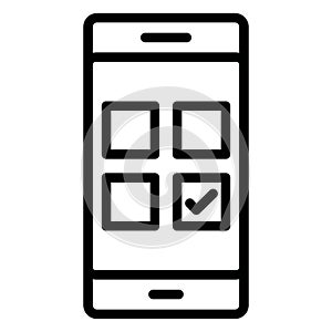 App design Isolated Vector Icon which can easily modify
