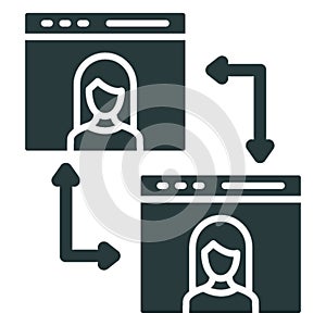 App design, responsive design .   Vector icon which can easily modify or edit