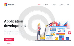 App development landing page