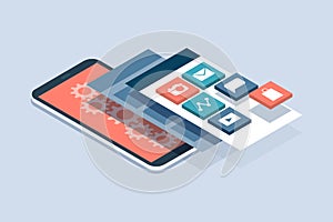 App development and user interface