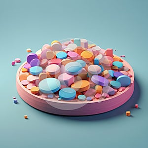 App Icons 3D Render: Isometric, Floating, Pastel, UI UX