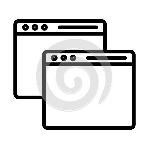 App Line Style vector icon which can easily modify or edit photo