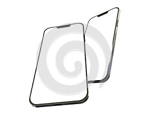 App presentation mockup, iphone 12 pro, 3D Rendering