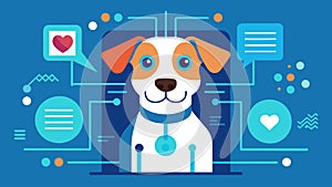 An app that uses artificial intelligence to recognize and interpret a pets facial expressions and body language in photo