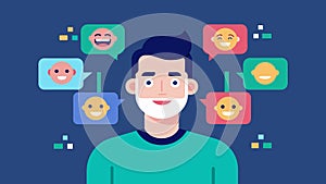 An app that uses facial recognition technology to translate facial expressions into words allowing nonverbal individuals