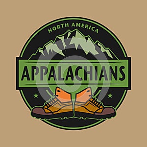 Appalachian Mountains emblem