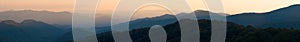 Appalachian Sunset Panorama
