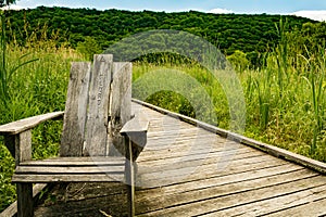 Appalachian Trail Boardwalk in New York