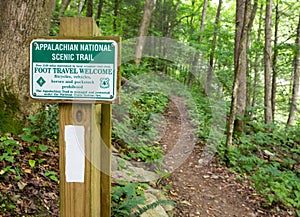 Appalachian Trail Marker photo