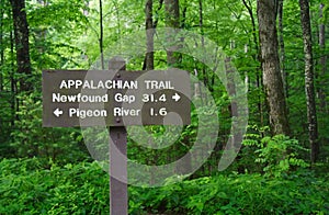 Appalachian Trail Sign