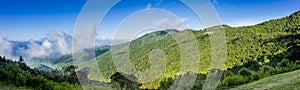 Appalacian Mountains seen from Blue Ridge Parkway