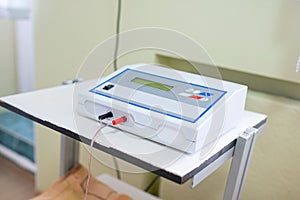 Apparatus for electrotherapy in the office photo