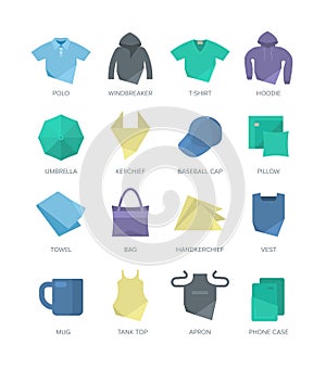 Apparel and Personal Items Icons