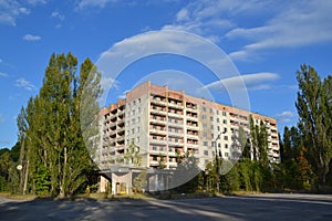 Appartament building, Chornobyl zone