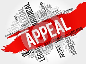 Appeal word cloud