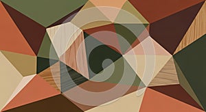 Appear textured with some resembling wood grain adding a natural