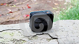 This is the appearance of the ezviz s5 action camera photo