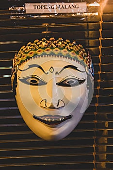 Appearance of Malang masks, Indonesian cultural crafts made from wood
