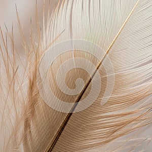 Appears soft and wispy highlighting the intricate structure of the