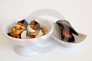 Appetizer: Mussels salad