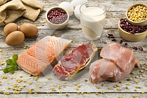 Appetizer of protein foods