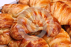 Appetizing croissants