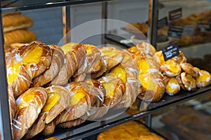 Raquetas de Salamanca for sale in bakery photo