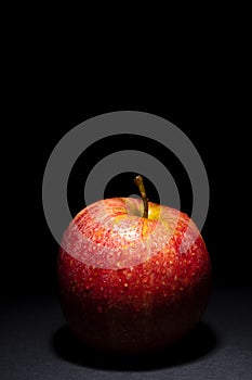 Appetizing red apple